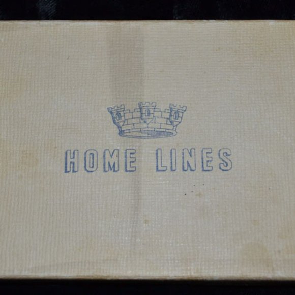 Vintage Home Lines Double Deck of Playing Cards in original Box - complete set - Picture 3 of 3